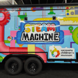 The STEAM Machine mobile museum in sarasota