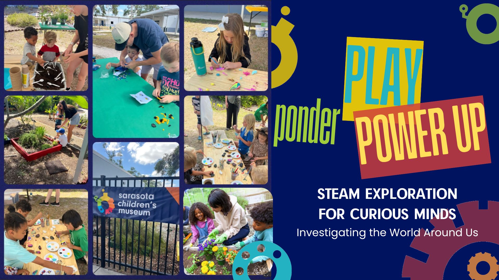 ponder, play and power up